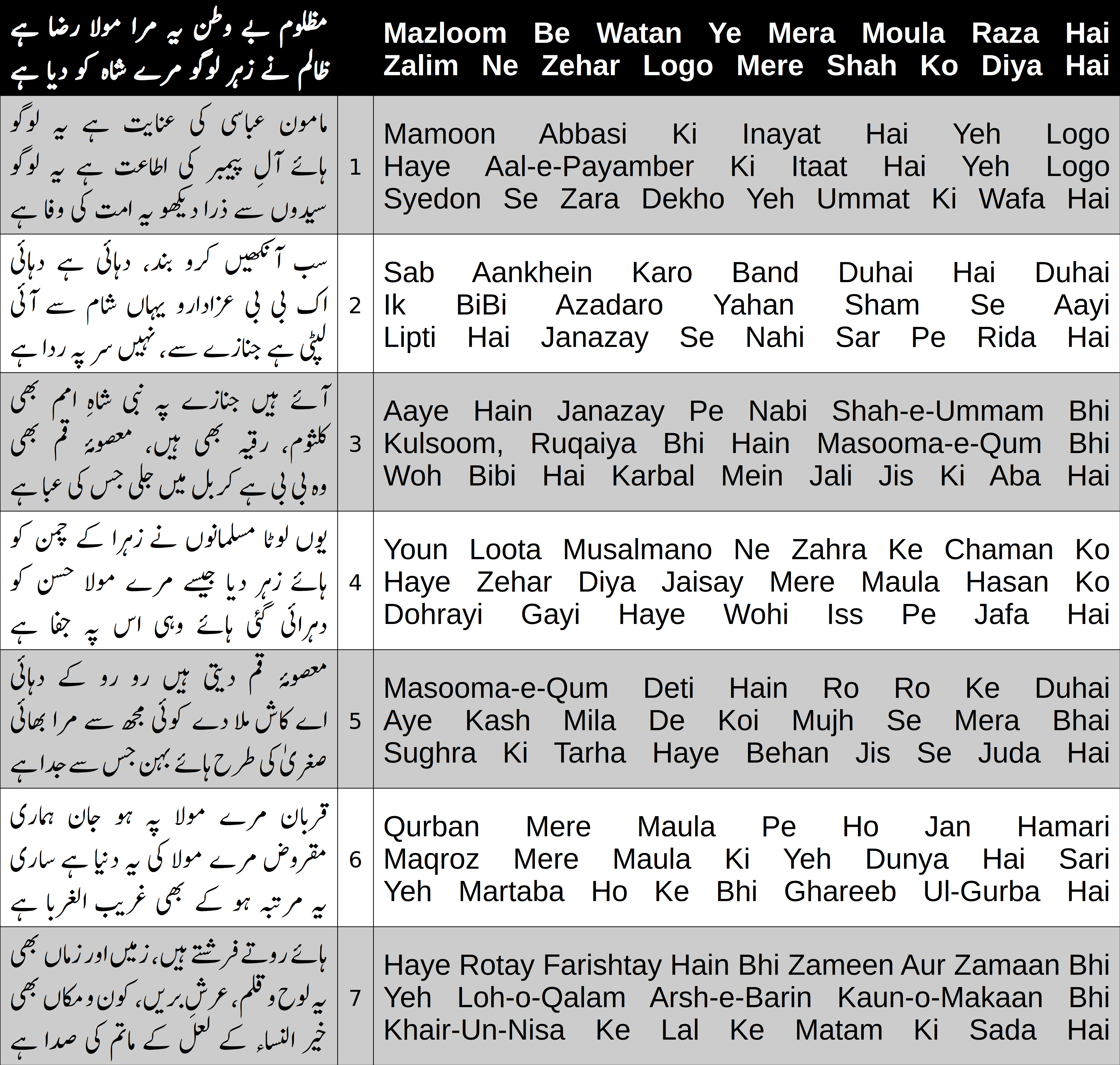 Cover image for Mazloom Be Watan Ye Mera Moula Raza Hai